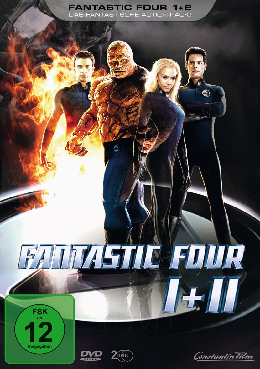 Fantastic Four Teil 1 + 2 (DVD)