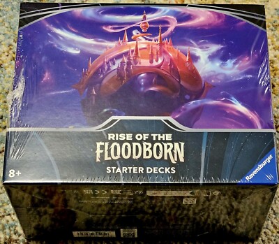 Disney Lorcana Chapter 2 Rise Of The Floodborn 8 STARTER DECK SET SEALED  DISPLAY | eBay