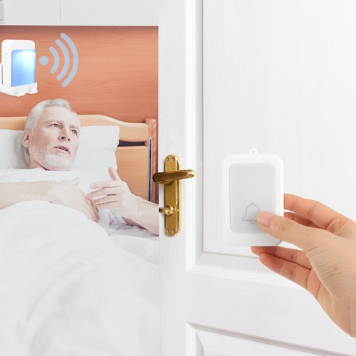 1 Set Pager For Elderly Emergency Personal Wearable Alert Button - Zdjęcie 11 z 12