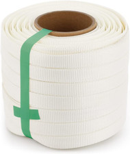 3/4" X 330' 100M Woven Cord Strapping Roll, 2500Lbs Break Strength, Heavy Duty