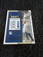 2020 Panini Contenders Draft Ticket DJ Lemahieu Purple SP Card #55 028/149