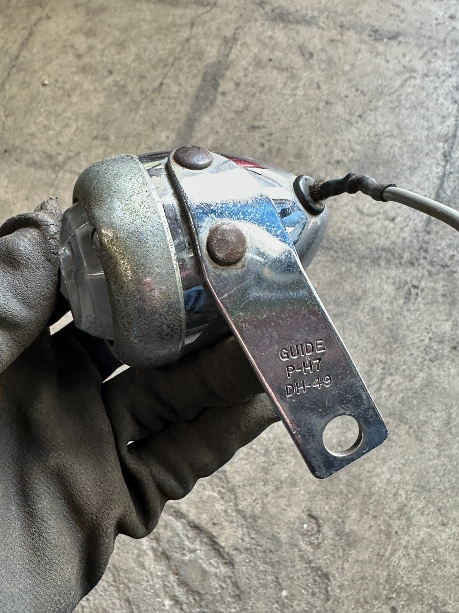 Harley Davidson GUIDE DH-49 P-H7 Side Mount Bullet Light With