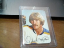 1976-77 TOPPS GLOSSY INSERT #19- RICK MARTIN- SABRES