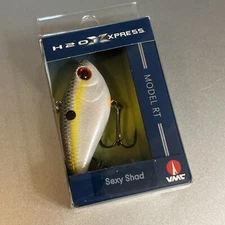H20 Xpress Sexy Shad Jointed Model RT Glitter Diver Shad Lure Bait Realistic