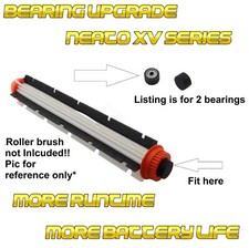  Neato XV UPGRADED Brush Bearings xv-11 xv-21 xv-14 increase battery time