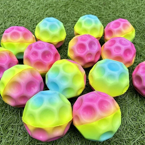 Extreme High Bouncing Ball Space Ball Bouncy Ball Outdoor Throw Catch Moon - Bild 11 von 30