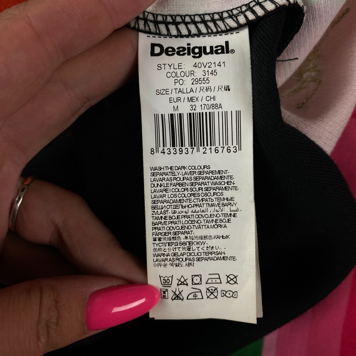 Women's Dress Sleeveless Desigual Multicolor Size M | eBay