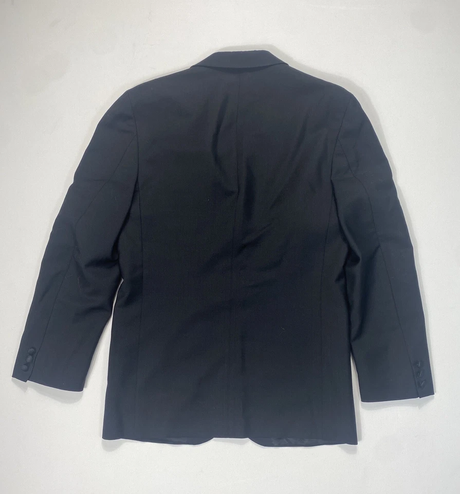 Ted Lapidus Men 40” Chest Blazer Vitale Barberis Canonico Mohair & Wool Designer - Image 2 of 4