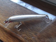 All Brass USA Bagley Bang O Lure BOL4 4" BS Black on Silver Foil