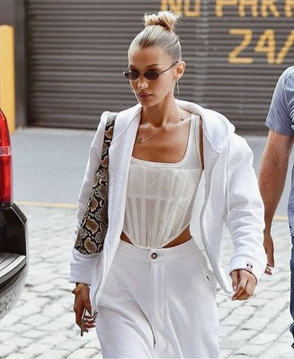 dion lee sheer bustier top