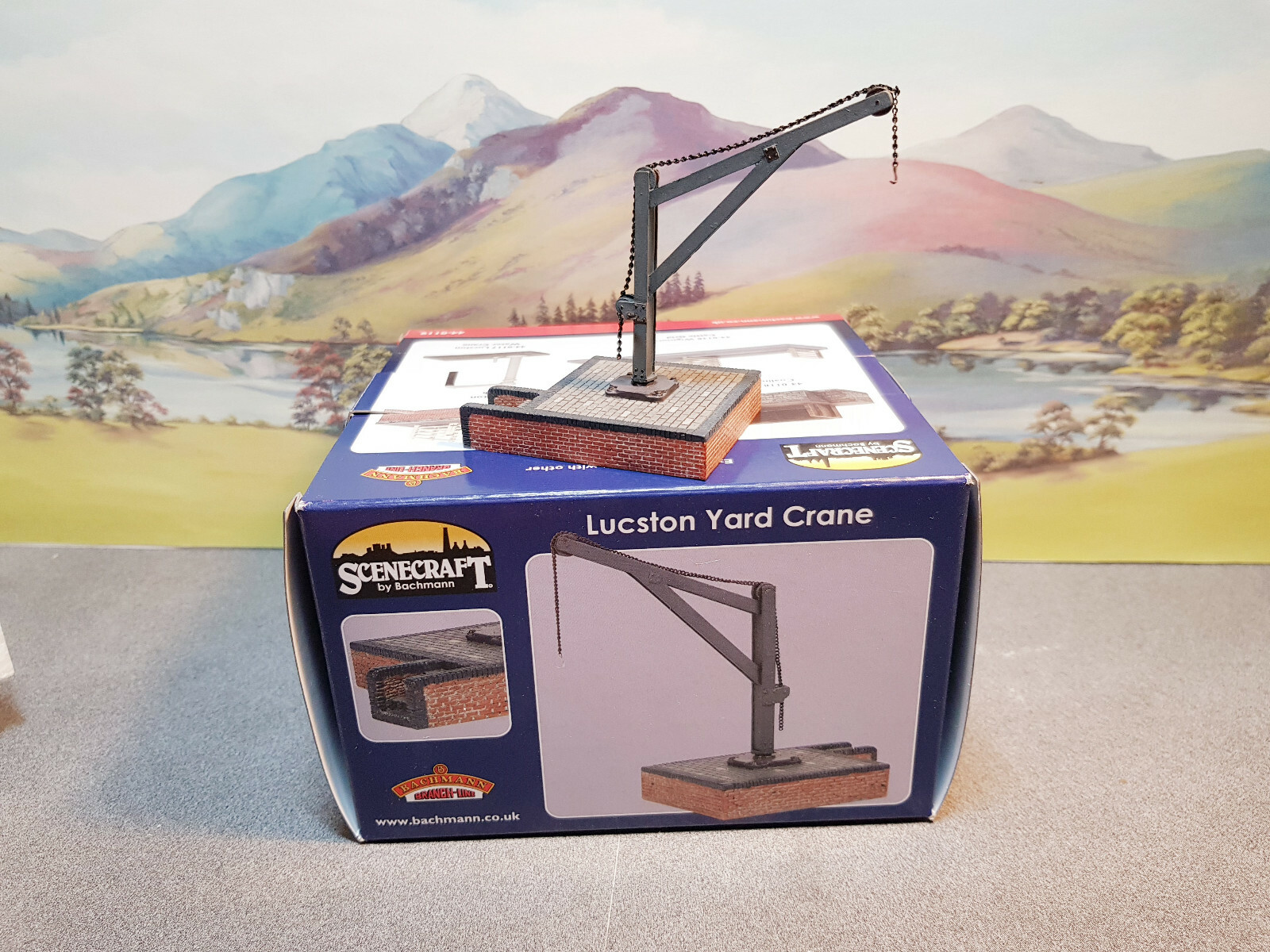 44-0119 Bachmann Scenecraft Lucston Yard Crane