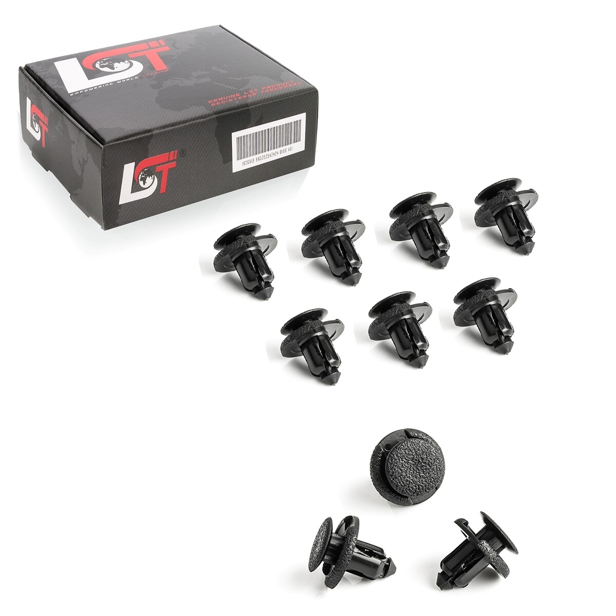 10x Fastening Clips Hood Front for Nissan X-Trail T30 Primera