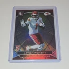 2024 Panini Totally Certified Football Mirror Platinum Silver Xavier Worthy #175