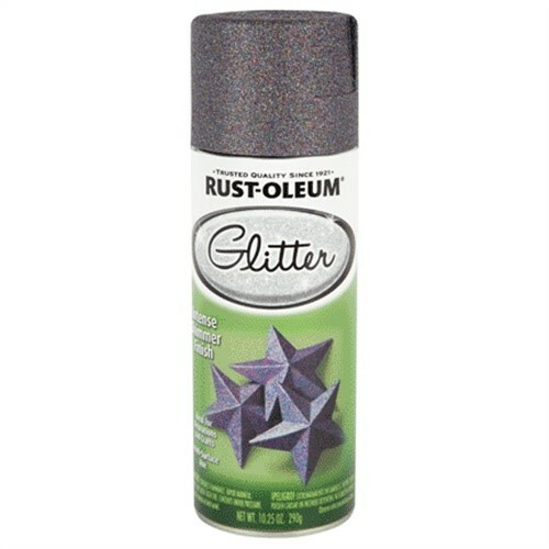 Specialty Glitter Spray Paint Purple 10.25 Oz. RustOleum 278073 for