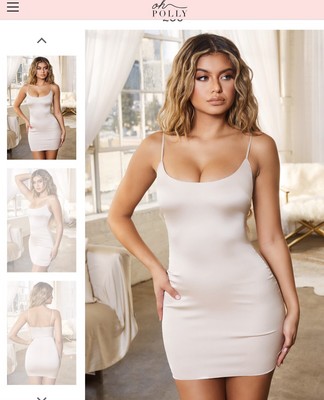 oh polly bandage dress