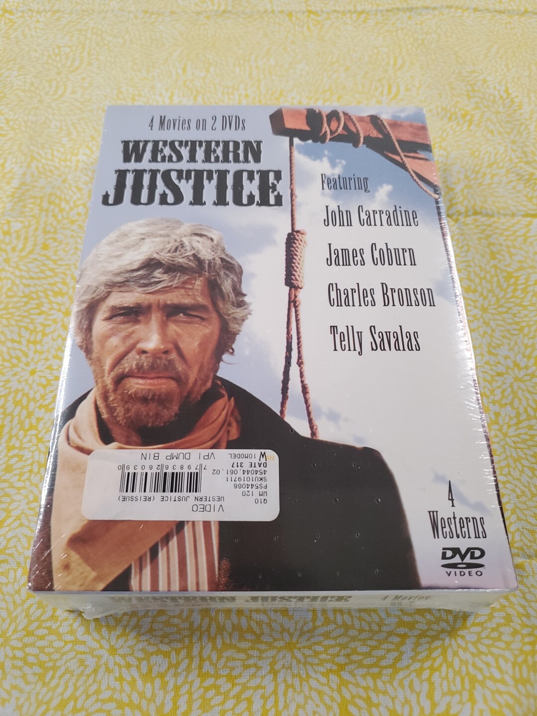 Western Justice 4-Film Collection – 2-DVD Set Brand New