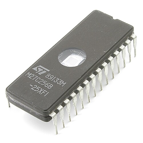 Pezzi M27C256B-20XF6 32Kx8-Bit 256K Uv-Eprom DIP-28-Pin Memoria Pezzi M27C256B-20XF6 32Kx8-Bit 256K Uv-Eprom DIP-28-Pin Memoria