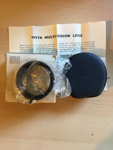 VINTAGE Hoya 49mm Multi-vision Lens W/case D3 - Photo 1 sur 3