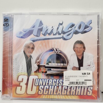 NEU Music CD - Amigos - 30 unvergessliche Schlagerhits - Doppel CD Album Musik