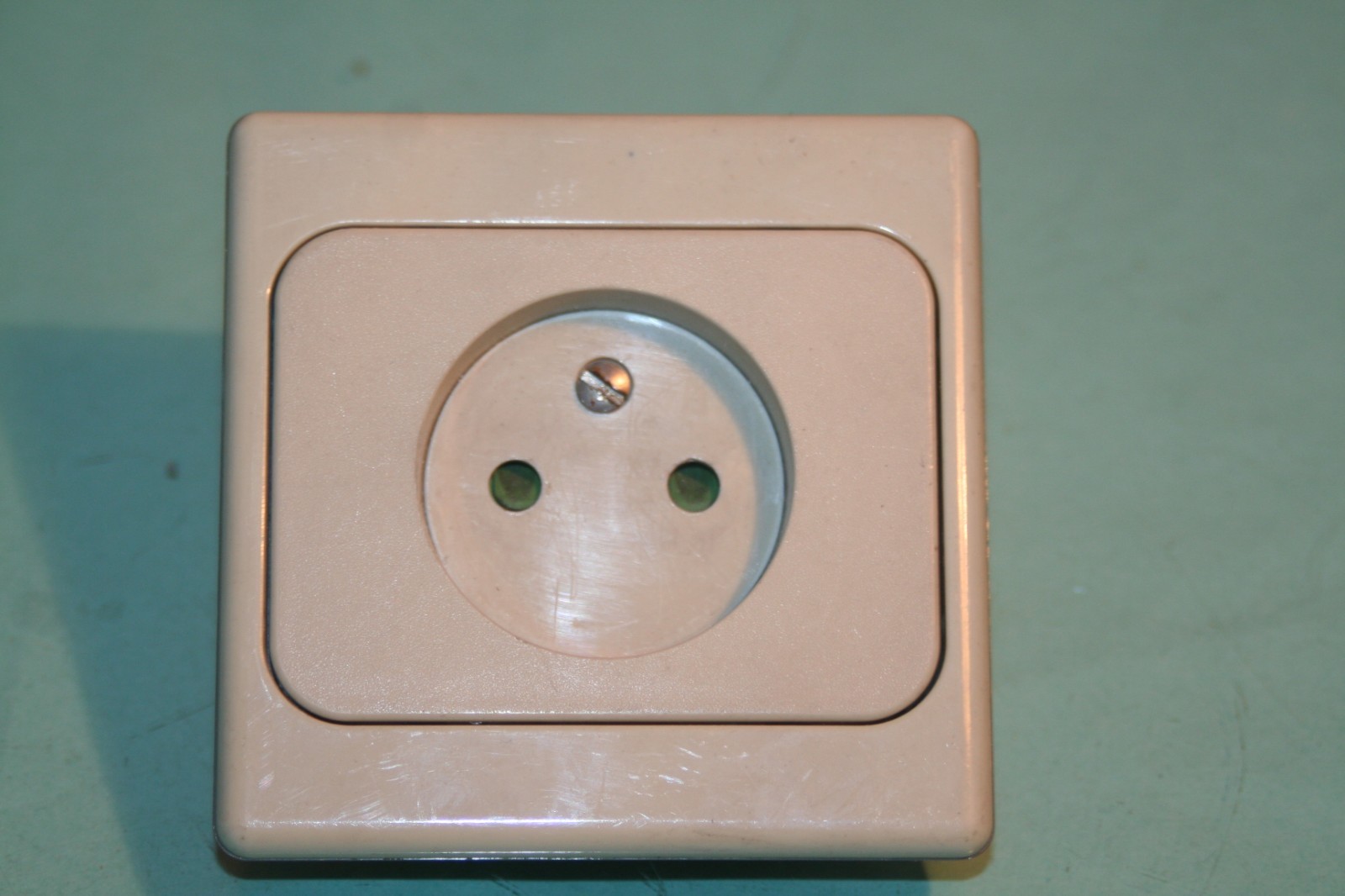 Plaque Legrand Diplomat 88301 Beige/marron - Boîte Abîmée