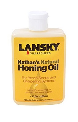 Nathan's Natural Honing Oil: Lubricant for Non-Diamond Knife Sharpening Syste...