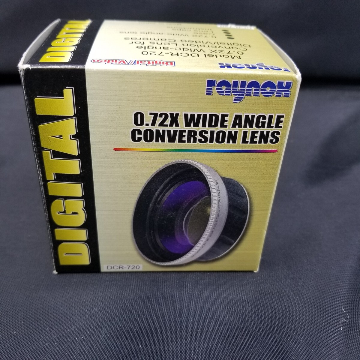 Raynoxレンズ Raynox Japan DCR-720 0.72X Wide Angle Conversion Lens Digital