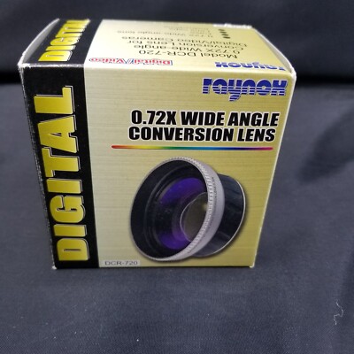 Raynox Japan DCR-720 0.72X Wide Angle Conversion Lens Digital Video