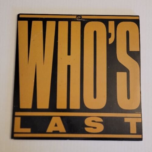 The Who "Who's Last" 2X LP Vinyl Album 1980 MCA Records Classic Rock 'N Roll - Picture 1 of 19