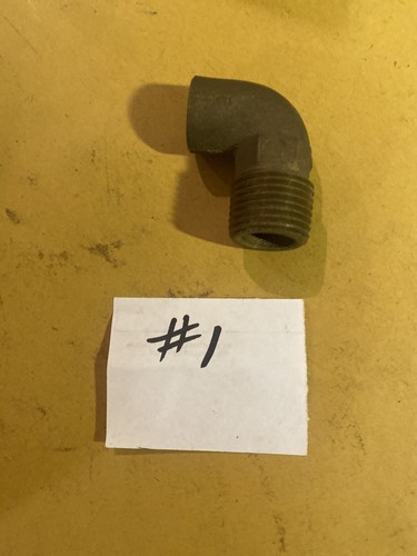 1 Pc Pc 1/2” Copper X  1/2” Male Ips 90* Elbow Fitting SOLDER  PLUMBING SWEAT