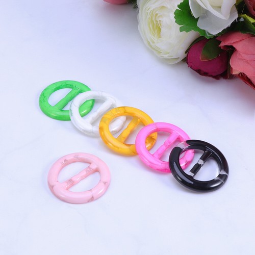 6 Pcs 2024 Vêtements Boucle dangle pour Tshirt Écharpe Ronde Clip Anneaux