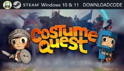 NEU PC Computer Spiel Costume Quest für Windows 10 11 STEAM Download Code Game