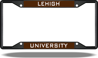 Lehigh UNIVERSITY Black License Plate Frame