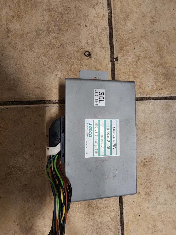 Jaguar X-Type V6 3.0 2001 2002 2003 2004 2005 módulo de transmisión con conectores Foto 2 de 2