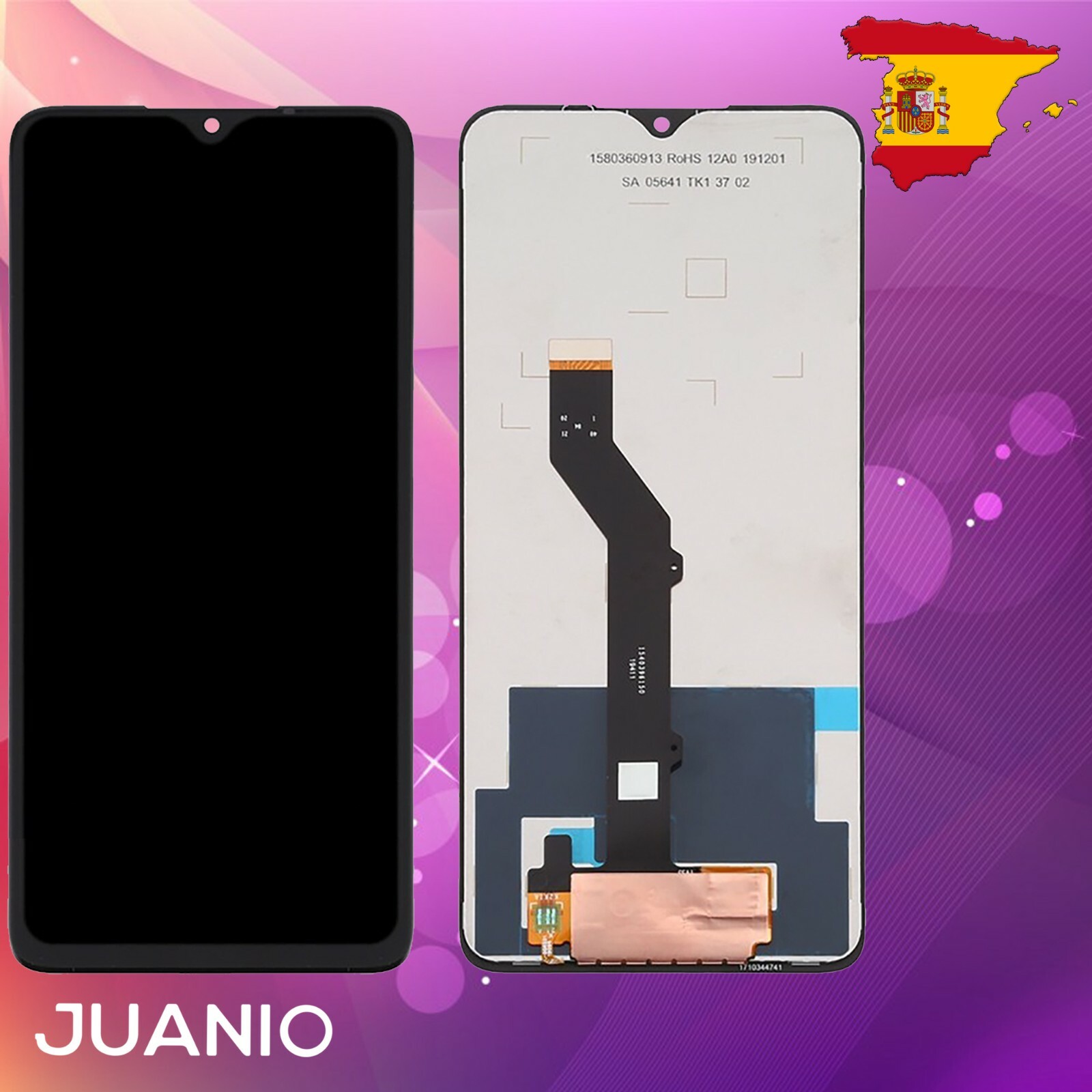 Pantalla LCD + Vidrio Táctil compatible con Nokia 5.3 6.55" AZUL Cyan