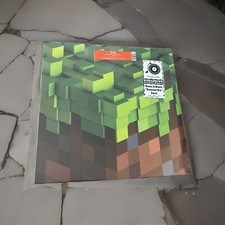 C418 - Minecraft Volume Alpha Green Black Emerald Ore Swirl Vinyl /3000