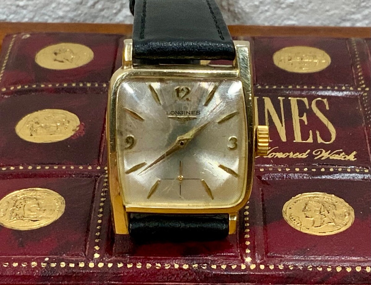 Manual Wind Vintage Longines Gold Watch 1960 Vintage 1960s