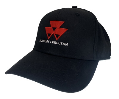 Massey Ferguson Tractor Triangles Farm Embroidered Cap Hat #44
