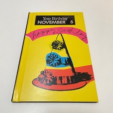 Your Birthday: November 5 Book of Fun Facts Nautilus Press New York 1990 Your Birthday: November 5 Book of Fun Facts Nautilus Press New York 1990