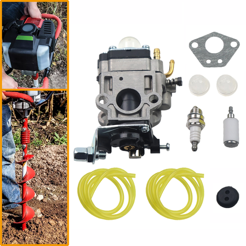Carburetor Kit 300486 For Earthquake E43 E43WC E43CE Auger MC43 MC43E MC43CE - Picture 2 of 7