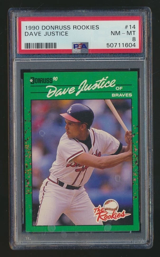 Dave Justice trading card