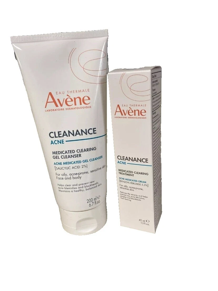 Gel Avène acné y manchas Limpiadores