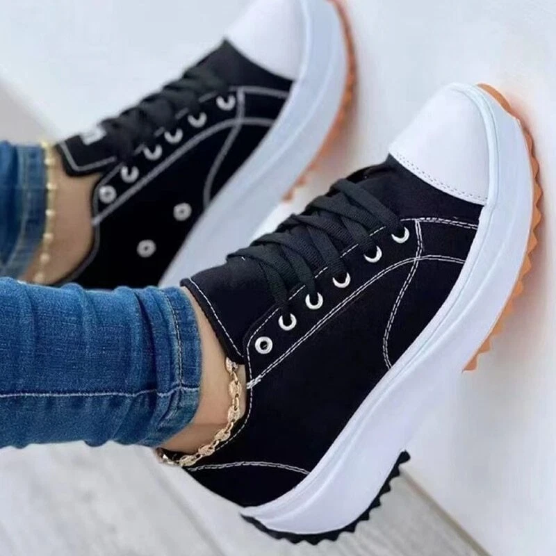 Woman Sneakers Women Casual Female Canvas Shoes Tennis Ladie | eBay