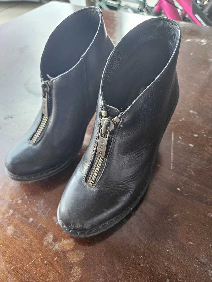 Womens heeled shop dr martens