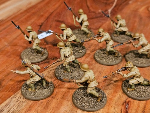 Warlord Games Bolt Action Imperial Japanese Infantry Very Well Painted x10 MC041 - Picture 14 of 24