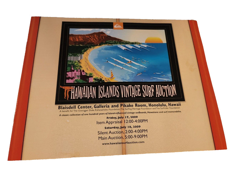 Hawaiian Islands Vintage Surf Auction 2009 - Catalogue - Surfing Ephemera