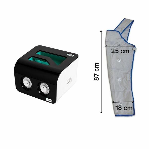 Macchina Pressoterapia Professionale Braccia I-Press Arm1 Taglia M I-Tech