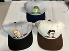 LOT OF 3 HOGANS HEROES SNAPBACK HATS UNWORN KLINK SCHULTZ HOGAN 1993