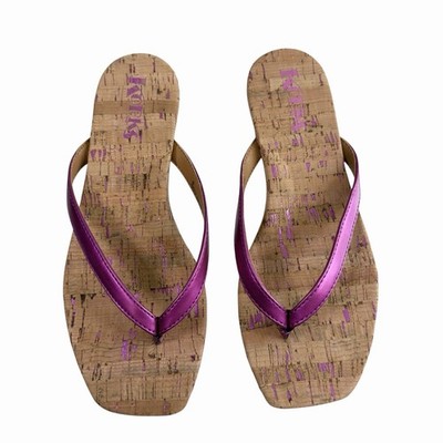 Korks Winnie Cork FlipFlops Pink Size 8M