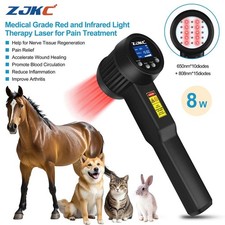 8W Low Level Laser Therapy Device 650nm 808nm Pulsed CW Red Light Therapy Pain