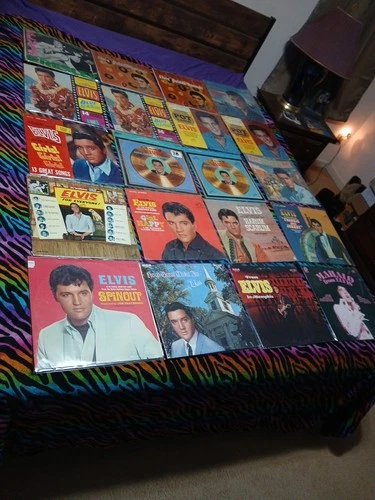 Elvis Presley Vinyl Lp Records Lot Of 20 Albums